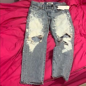 Levi’s wedgie fit limited edition Rolling Stones